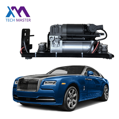 مضخة ضاغط التعليق الهوائي لـ Rolls-Royce Ghost Wraith جديدة بإطار وكتلة الصمام 37206886059 37206850319