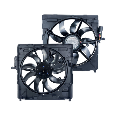 E70 E71 F15 F16 850W Car Cooling Fan For Radiator Cooling OEM 17427647753 17427795757 17428508177 طائرات التبريد للسيارات