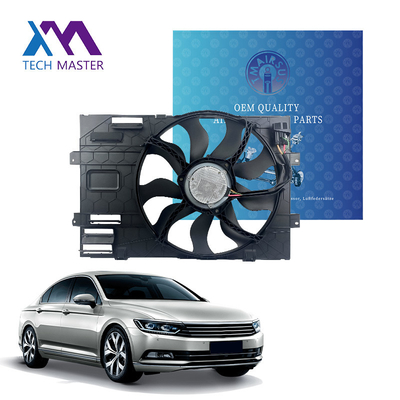 مروحة التبريد للسيارة لشركة فولكس فاجن ميتفي T5 T6 7E0121205A 600W 7E0121205B 850W مروحة التبريد الإشعاعية