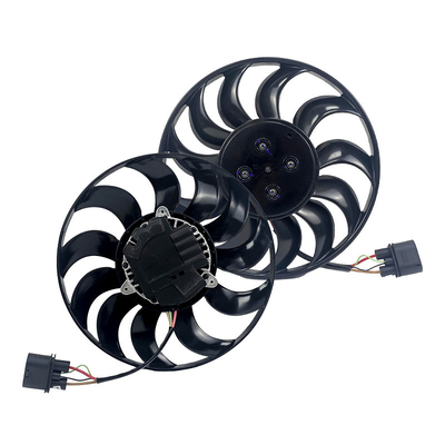 مروحة محركات السيارات / تجميع مروحة التبريد استبدال OEM 3Q0959455C لمختلف المحركات - 12 فولت