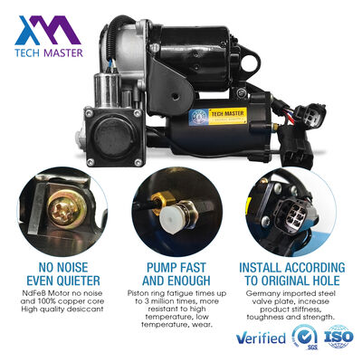 مضخة ضاغط تعليق هوائي جديدة تمامًا لسيارة Range Rover Sport L320 من نوع Hitachi LR015089 LR025111 LR072537 LR023964 مضخة + مرحل