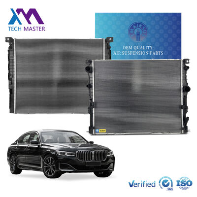 رادياتور التبريد بالماء من الألومنيوم OE مناسب لبي ام دبليو 530i 540i 740i RWD OEM حجم قياسي