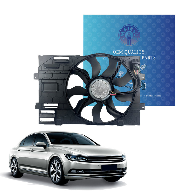 مروحة التبريد لشركة فولكس فاجن Multivan T5 T6 OEM 7E0121205A/7E0121205B VW مروحة التبريد الإشعاعية