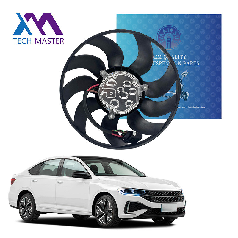 المروحة الكهربائية من الألومنيوم VW SHARAN الأمثل لشركة VW SHARAN 2015-2022 معتمدة ISO TS15949