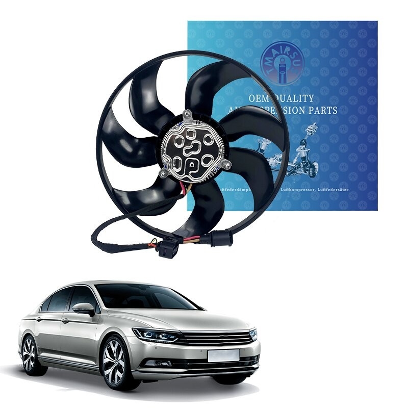 مروحة التبريد للسيارات من المطاط والصلب والألومنيوم لشركة فولكس فاجن الجديدة SHARAN 7N_ENGINE معتمدة ISO TS15949