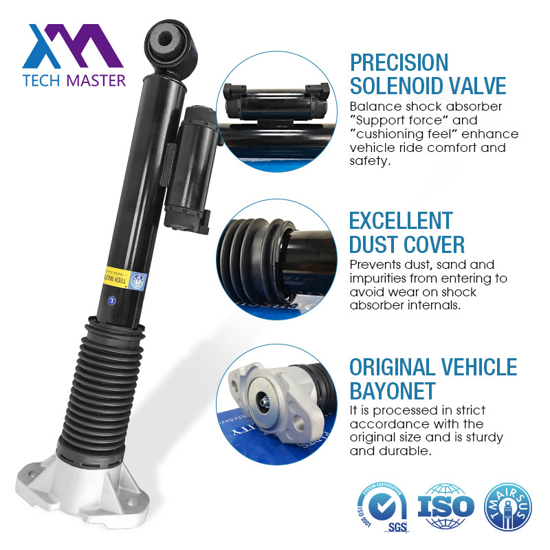 صدمة تعليق هوائي خلفي من الفولاذ والمطاط 1673203705 1673203805 لمرسيدس بنز GLS GLE-Class W167