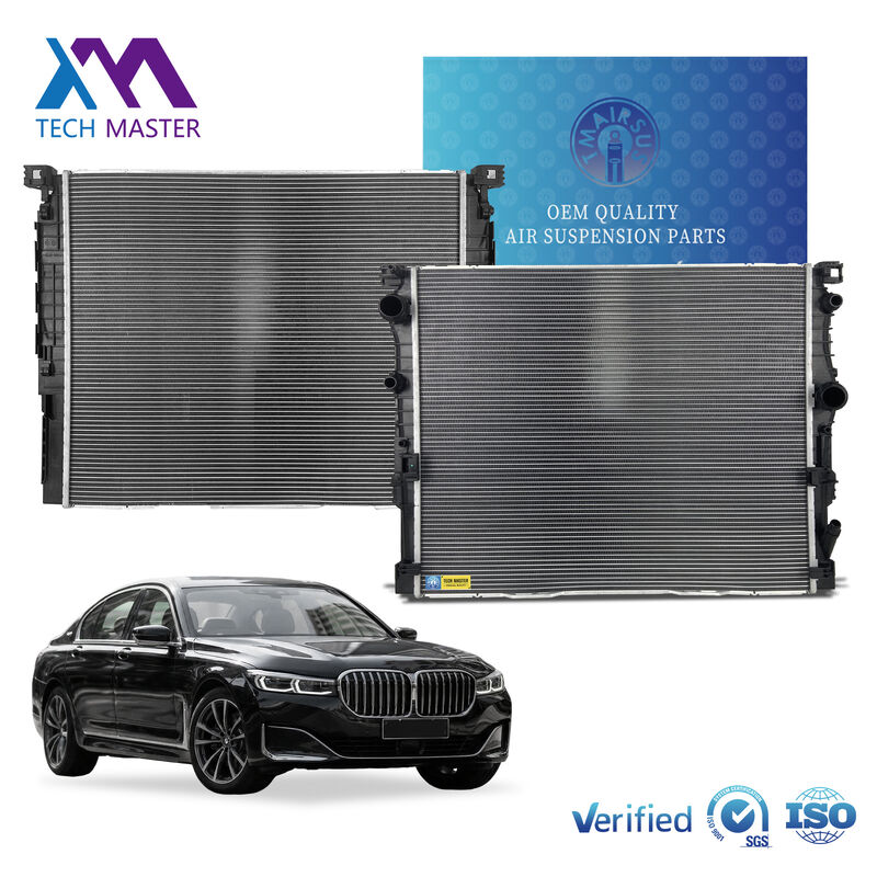 رادياتور التبريد بالماء من الألومنيوم OE مناسب لبي ام دبليو 530i 540i 740i RWD OEM حجم قياسي