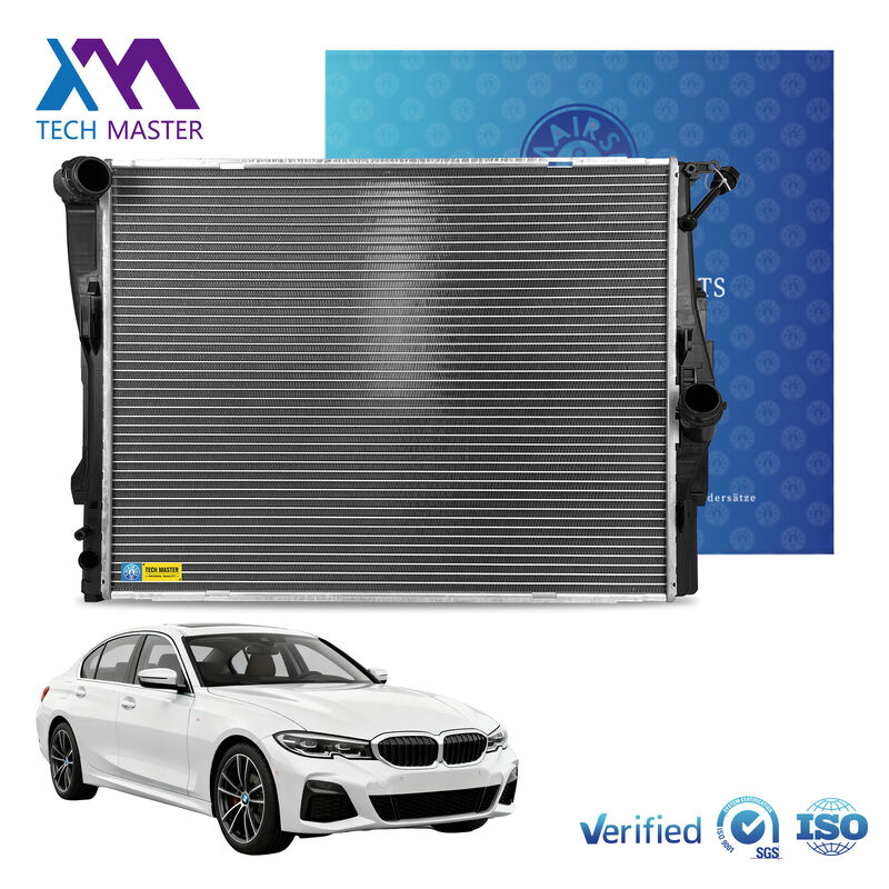 مجمع مشعاع جديد OE 17117559273 17117521048 لسيارات BMW E90 E93 E81 E87 تبريد المحرك موديلات 2003-2011