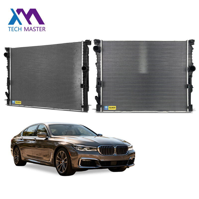 رادياتير ألومنيوم أوتوماتيكي لسيارات BMW 5 G30 F90 520 I 2017- OE 17118743664 17118650745 17118686026 قطع غيار سيارات متينة عالية الجودة رادياتير